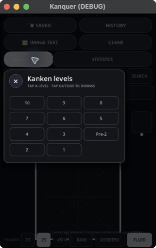 Kanquer Kanken level picker